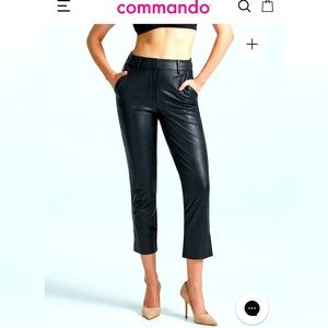 NWT Commando tobacco crop pant